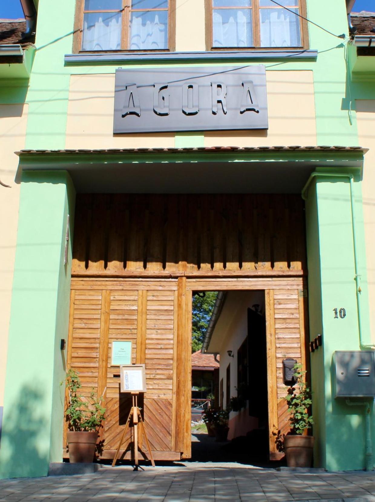Pensiunea Agora Cisnadioara Bagian luar foto